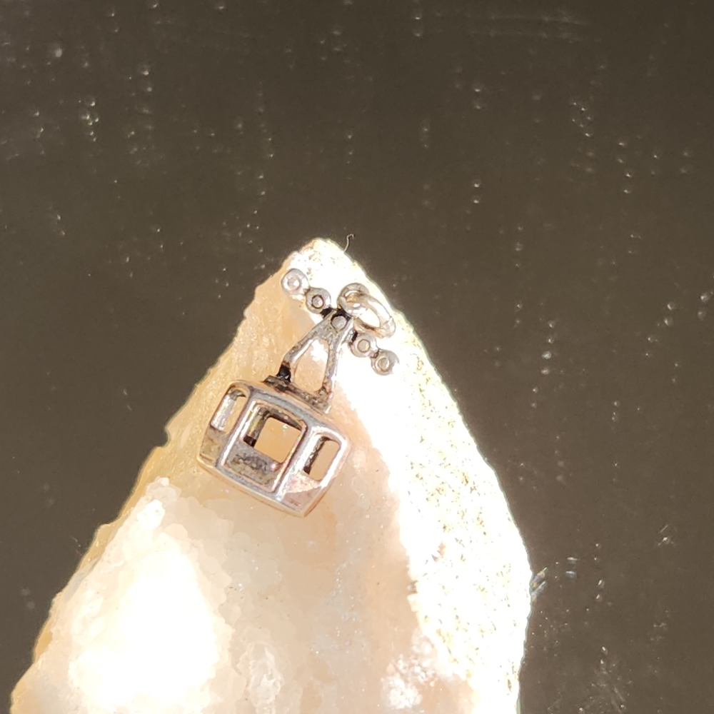 Women's 925 Trolley Charm for a Bracelet or a Necklace.